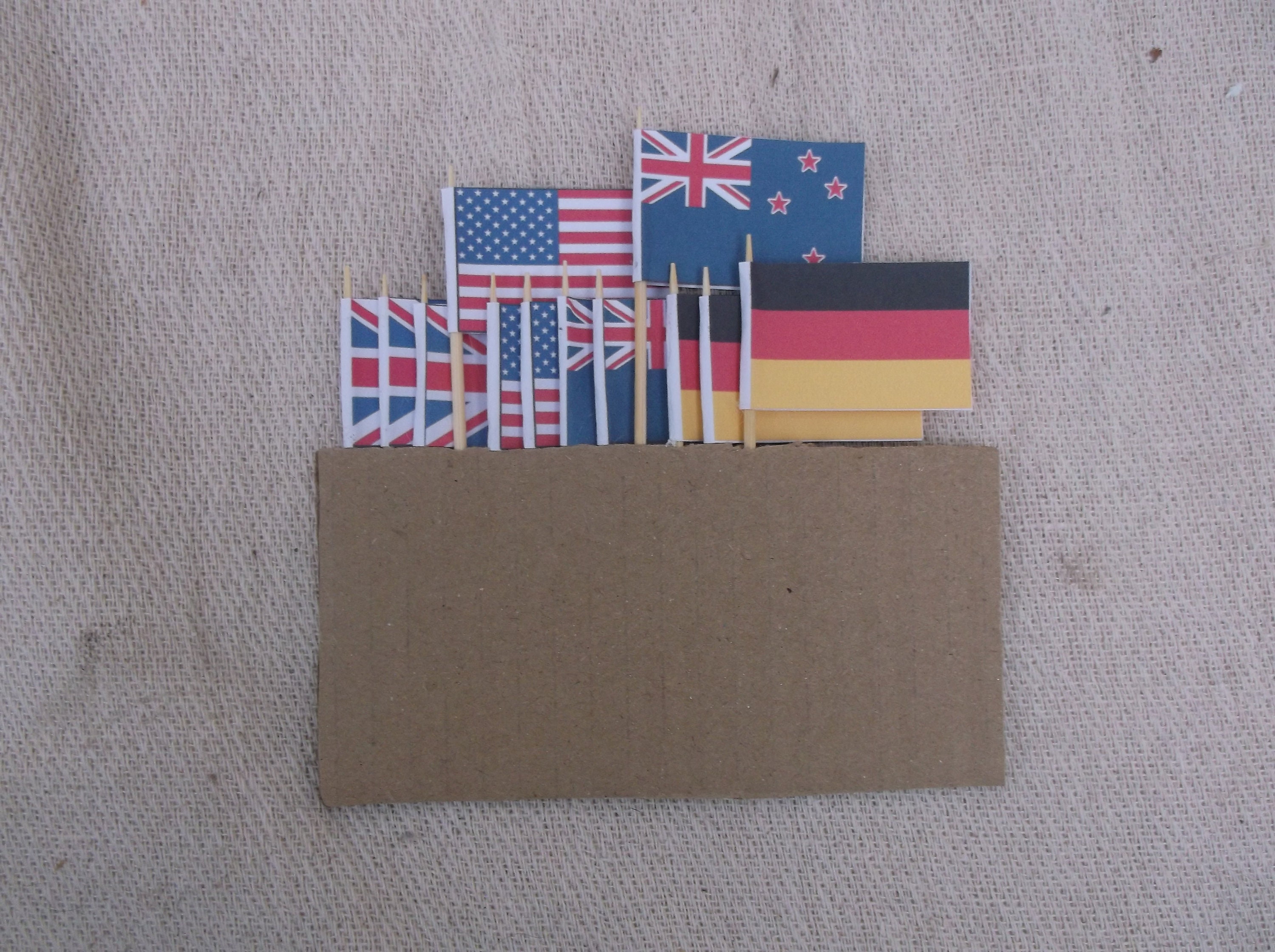 Cocktail Stick Flags Mini Cake Flags National Flags Country Etsy UK