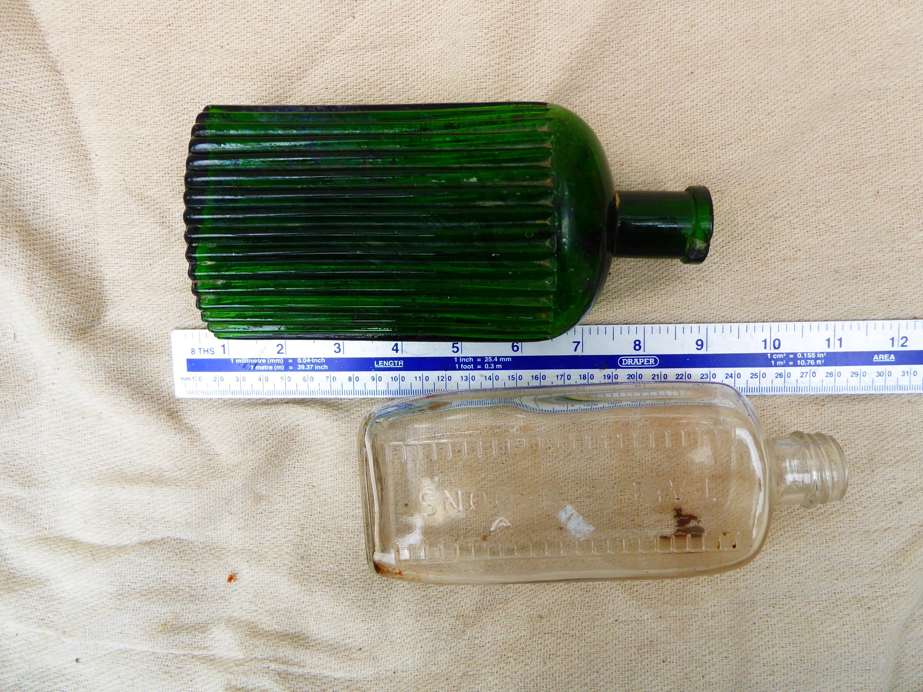 ヴィンテージガラス薬瓶：1900年代の薬局の装飾、再現小道具 - Etsy 日本