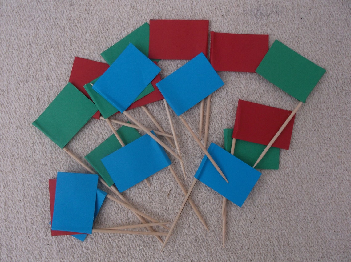 Cocktail Stick Flags Mini Flags Cake Flags Etsy UK