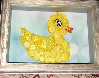 Giallo anatra pulsante Art Picture