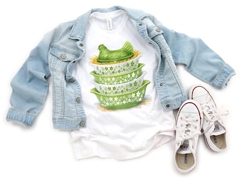 DIGITAL FILE Vintage Hen on a Nest Crazy Daisy Sublimation Design