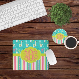 ARCHIVO DIGITAL Juego de alfombrilla de ratón y posavasos con diseño de llama colorida para escritorio, diseño de sublimación