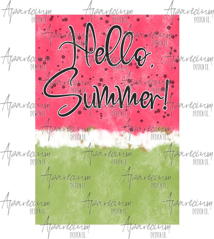 Hello summer garden flag, Summer Vibe Flag