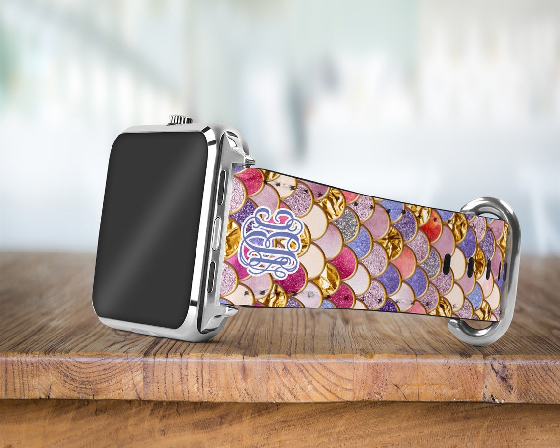 DIGITAL FILE Mermaid Scales Apple Watch Band Sublimation Etsy