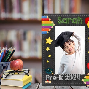 DIGITAL FILE Graduation Photo Dry Erase Board Sublimation Design Template
