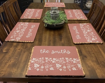 DIGITAL FILE Vintage Gooseberry Cutting Board Placemat Sublimation Design