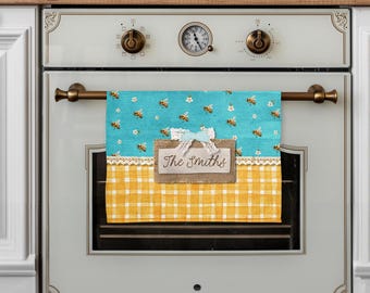 DIGITAL FILE Gingham Honey Bee Farmhouse Garden Flag Sublimation Template