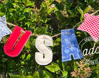 DIGITAL FILE In the Hoop Letter Banner Embroidery File