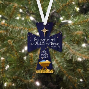 DIGITAL FIL Sublimeringsmall för julkrubba