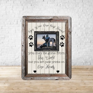 DIGITAL FILE Personalizable (plural version) Dog Memorial 8x10 Dry Erase Board Sublimation Design Template