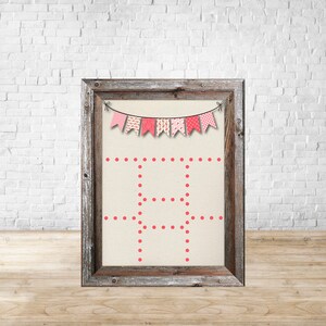 DIGITAL FILE Monthly Baby Girl Stats Dry Erase Board Sublimation Design Template