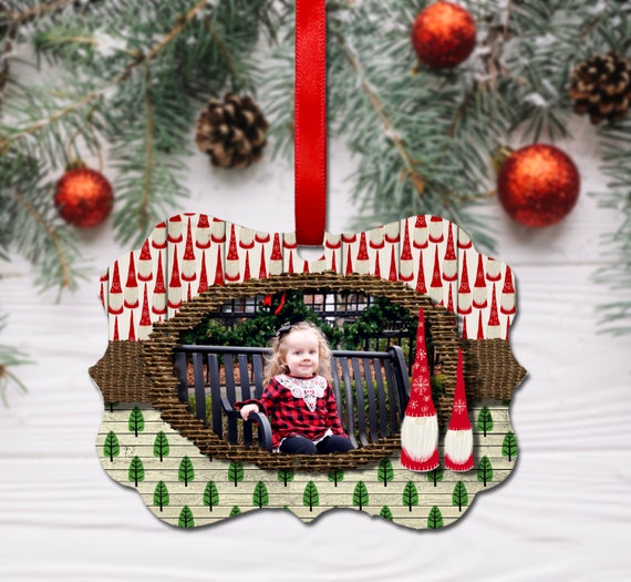 Christmas ornaments sublimation  Gnome Christmas ornaments By