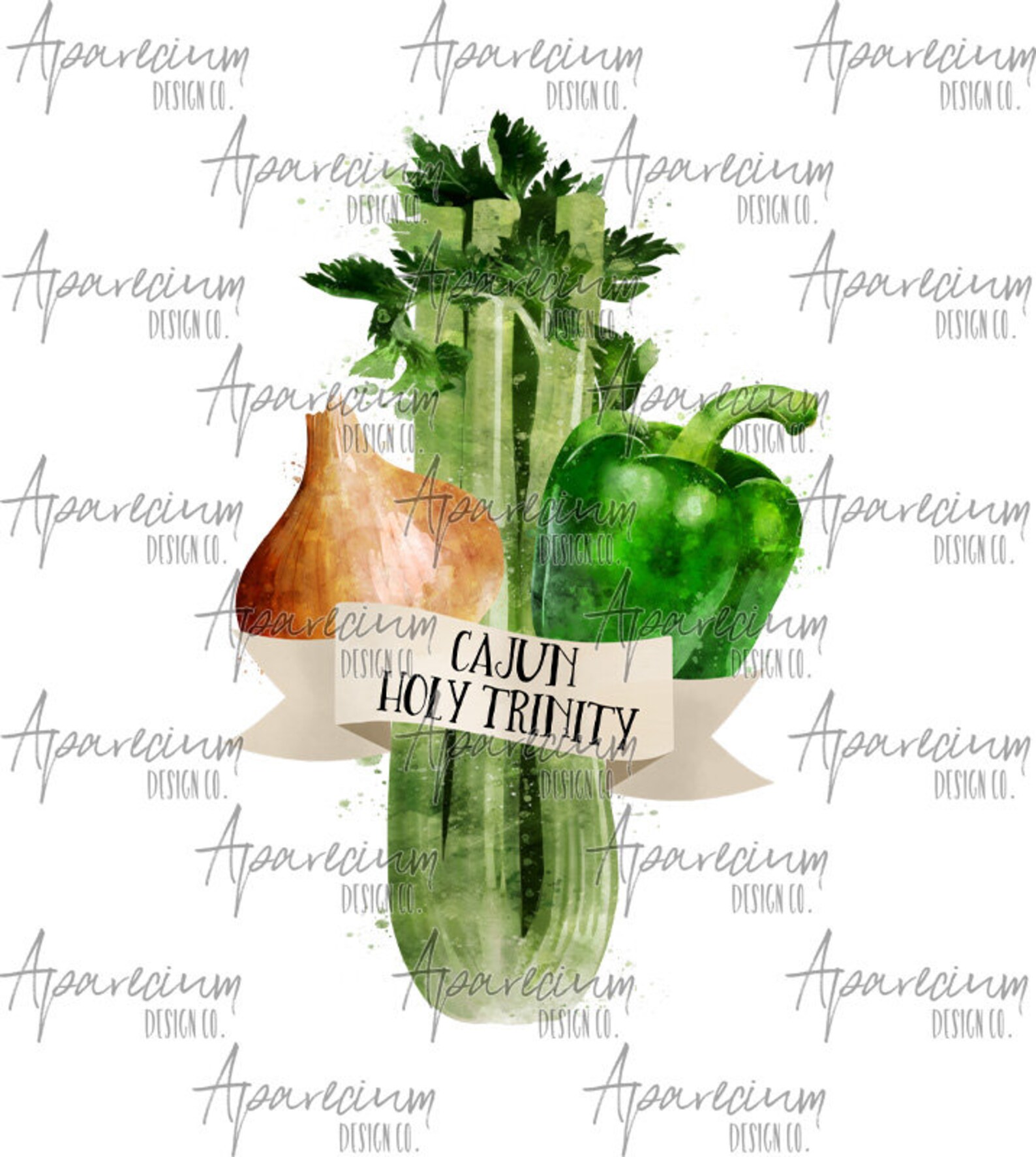 Cajun Holy Trinity Vegetable Dish Towel Sublimation Design Etsy
