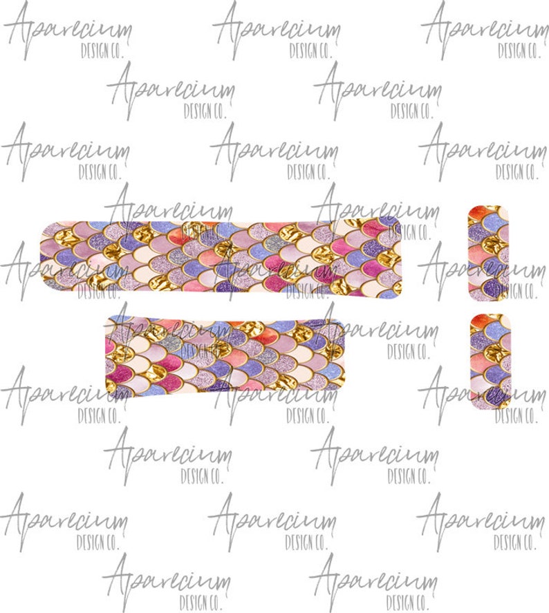DIGITAL FILE Mermaid Scales Apple Watch Band Sublimation Etsy