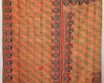 Indian Cotton Kantha Quilt Bedding Throw Sofa Coverlet Bedspread Handmade Vintage throw