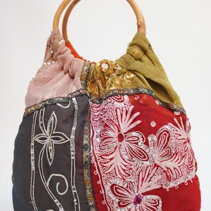 Elegant Embroidered Bag Elegant Colorful Bohemian Bag Traditional Handmade Bag Jaipuri Ethnic Boho Bag Wholesale Rajasthani Bags Indian Bag