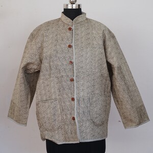 XL Size Vintage Kantha Jacket Handmade Christmas Gift Jacket Indian Stylish Cotton Jackets Bohemian Jackets Vintage Unisex Patchwork Jackets