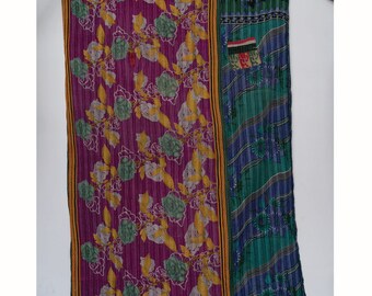 Vintage Kantha Quilt