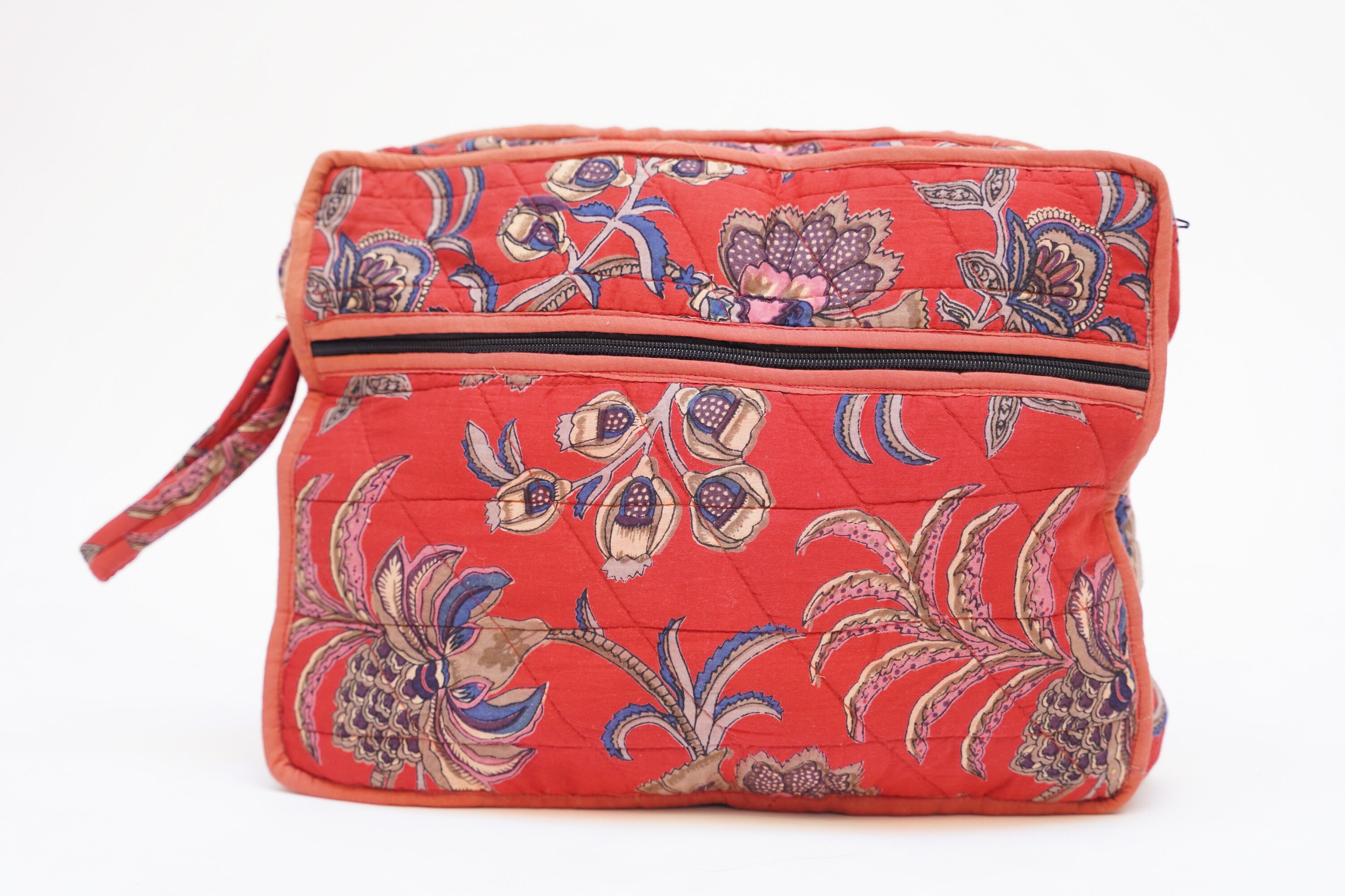 Floral Printed Bag Elegant Indian Designer Bag Traditional 