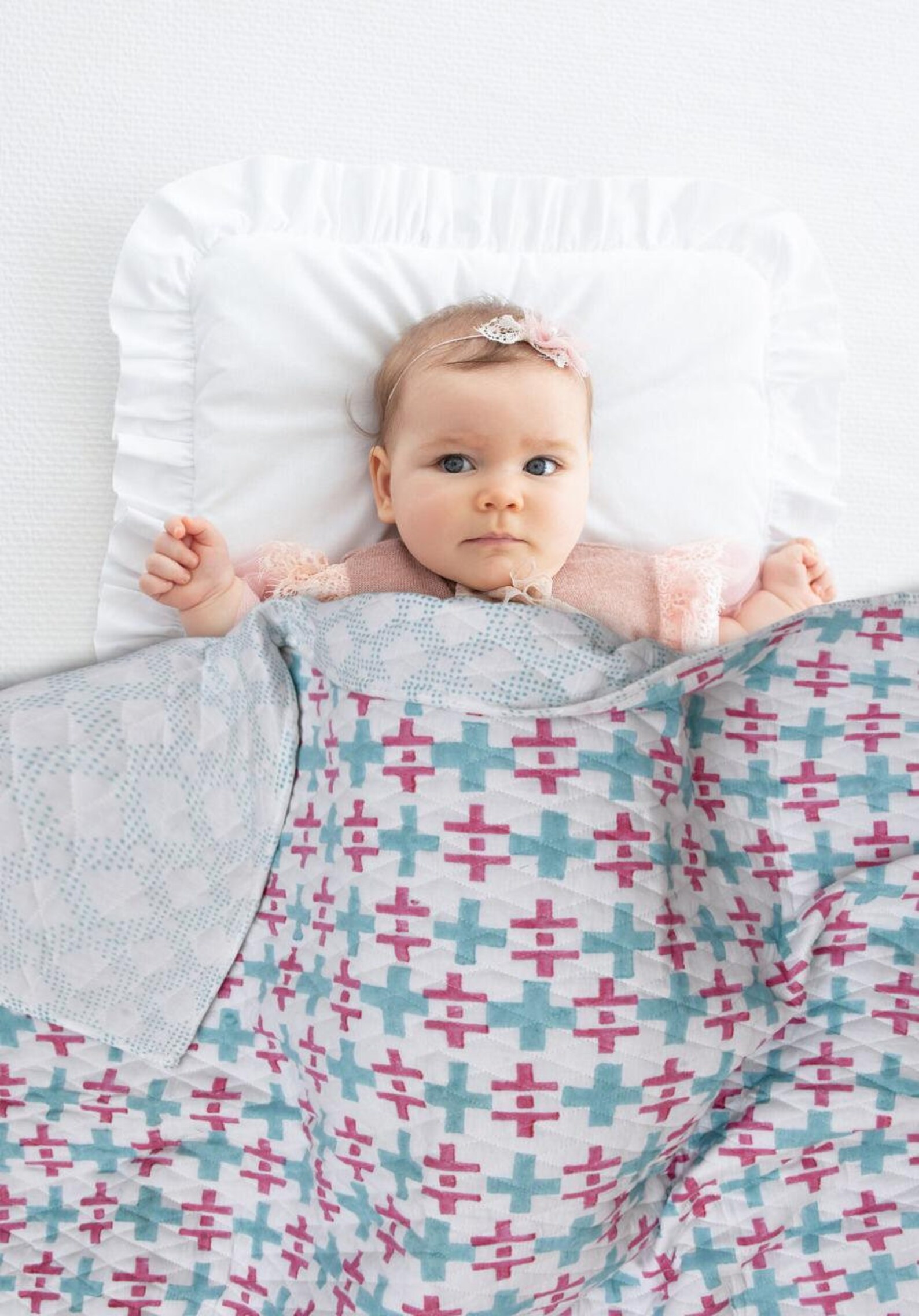 Organic Handmade Baby Quilt Modern Baby Blanket Beautiful Etsy