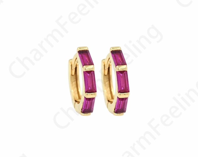 Dainty Earrings,Zircon Earrings,Micropave CZ Gold Earrings,18K Gold Filled Round Earrings,Earring Charm,DIY Jewelry Accessories 12x13x2mm