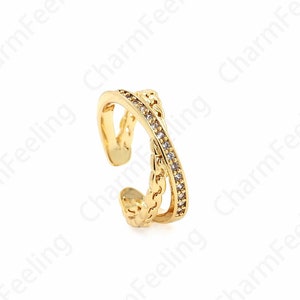 Solid Gold Ring, 18K Gold Filled Twisted Ring, Stacking Rings, Dainty Gold Ring, Gold Rings, Gift For Her 1PCS