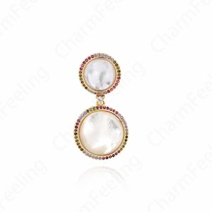 Drop-Shaped Pearl Pendants, Pearl Pendants, Drop-Shaped Pendants, Pearl Necklaces, DIY Jewelry Making Accessories 34.5x18x4mm