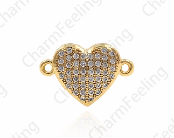 Gold Heart Bracelet - Etsy Gold Heart Bracelet - Etsy