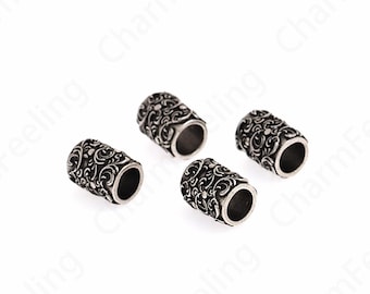 Bransoletki Przekładki Koraliki, CZ Barrel Przekładki Koraliki, Cubic Zirconia Przekładki Koraliki, Naszyjnik Przekładki Koraliki, Koraliki Akcesoria, 10 x 8 mm