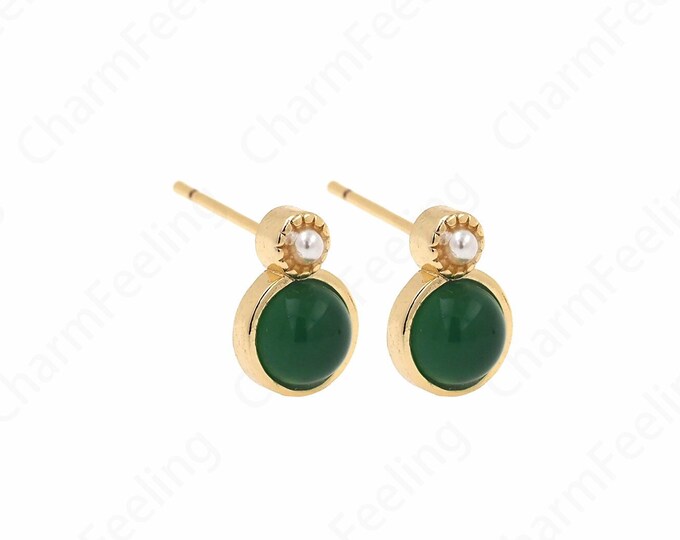 18K Gold Filled Dangling Earrings,Oval Earrings,Hollow Earrings,Micropavé CZ Gold Earrings,Pendant Earrings,DIY Jewelry Supplies 17x11x4.5mm