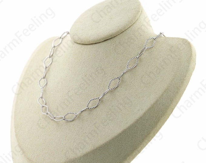 Square Necklace Rectangle Necklace Chain Necklace S925 Sterling Silver Necklace Fashion Necklace Classic Necklace Gift For Her
