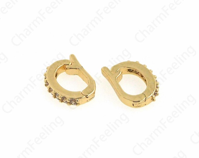 1pcs,Oval Clasp Brass Carabiner, Oval Gold Clasp, Matching Jewelry Clasp, Oval Screw Clasp, Jewelry Clasp, Necklace Clasp,9x6.5x2mm