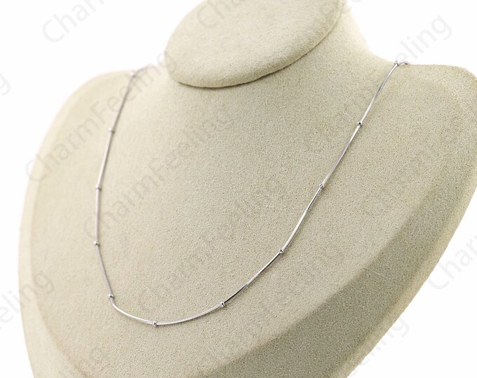 Twisted Necklace,Cable Chain Necklace, S925 Silver Necklace, Sterling Silver Necklace, Fashion Necklace, Classic Necklace, Gift For Her