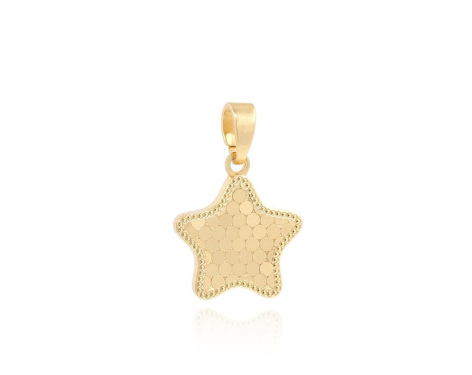 Pentagram Charm, Star Pendant,Pentagram Pendant, Polaris Necklace, Star Charm, DIY Jewelry Making Accessories 19x12.5x1.6mm