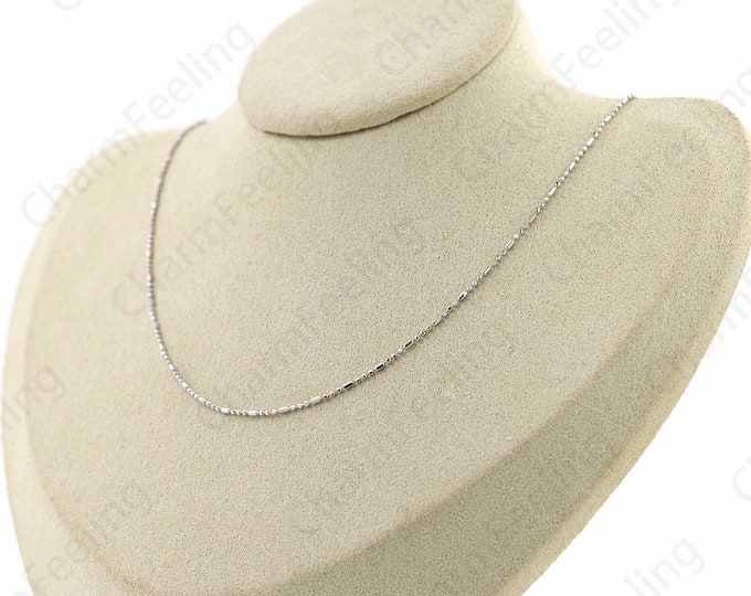 Ball Necklace,Bar Necklace,S925 Silver Necklace,Chain Necklace,Sterling Silver Necklace,Fashion Necklace,Classic Necklace,Gift For Her