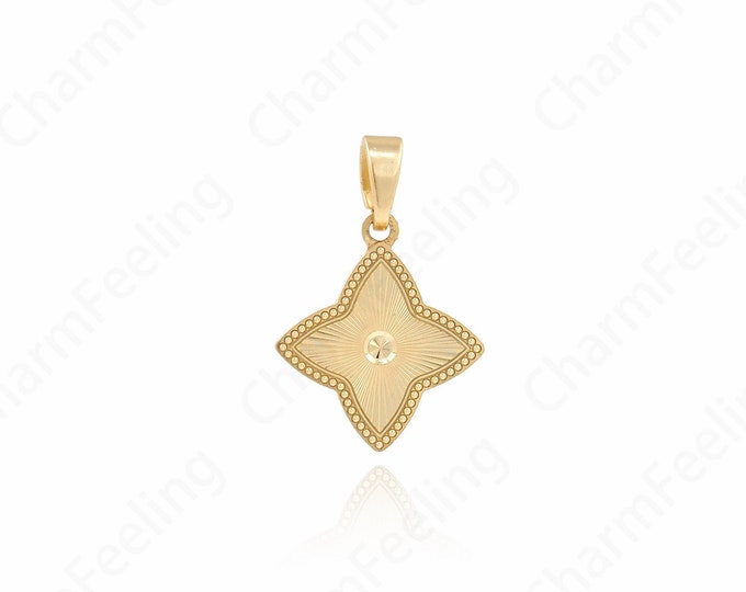 Simple Necklace, 18K Gold Filled Dart Necklace, Dart Pendant, Sports Charm, DIY Jewelry Making Accessories 20x13.5x1.7mm