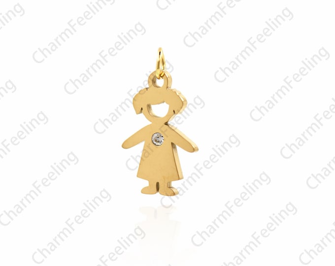 316 stainless steel mother's jewelry, mother's gift, DIY jewelry bracelet necklace pendant accessory 22x12.5x1.8mm  1pcs