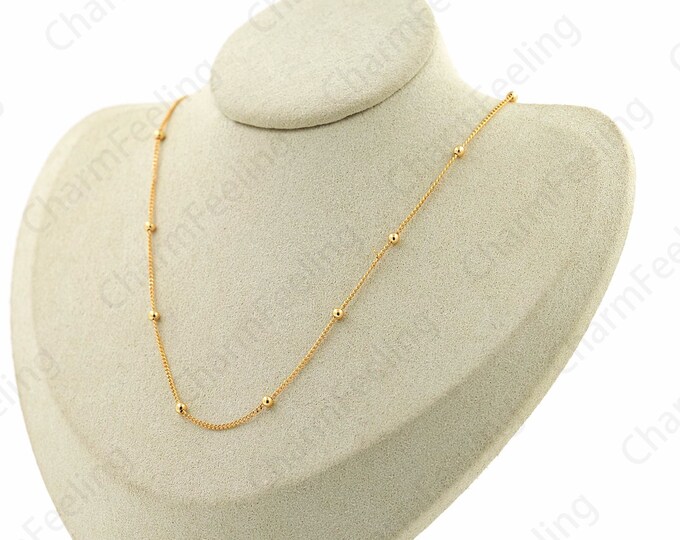 S925 Silver Necklace,Cable Chain Necklace, Twisted Necklace,18K Gold Filled Necklace, Fashion Necklace, Classic Necklace, Gift For Her