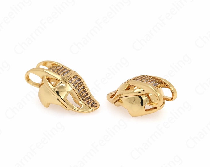 Fashion Jewelry, 18K Gold Filled Hat Charms, Hat Pendant, Enamel Charms, DIY Jewelry Supplies, 23x13.5x10mm