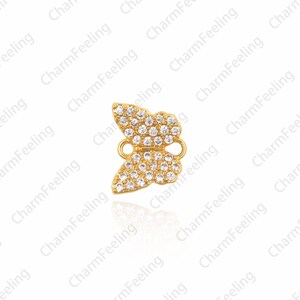 Butterfly connector/link, butterfly pendant/for personalized jewelry discovery  9.9*8*2.2mm 1pcs