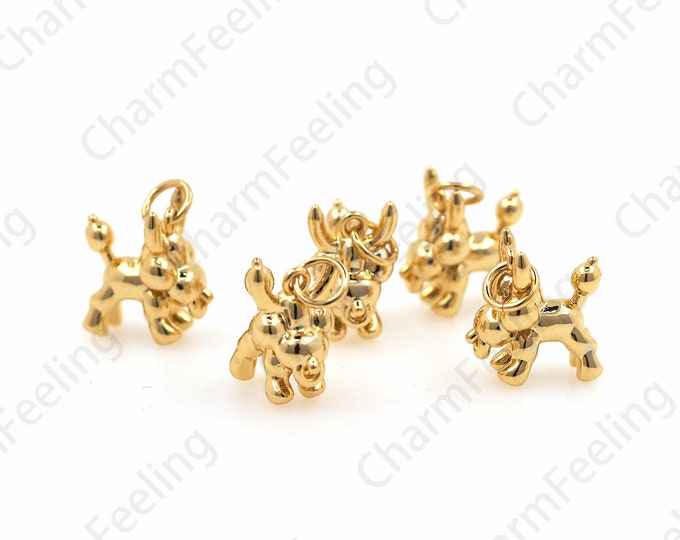 Taurus Pendant, Animal Charm, Bull Necklace. Cow Pendant, Cow Charm, DIY Jewelry Making Accessories 15.8×7.4×11.8mm 1pcs
