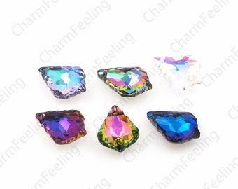 216pcs Crystal Baroque Pendant, 6090 Crystal Pendant, A variety Of Colors Available, DIY Bracelet Necklace Accessories