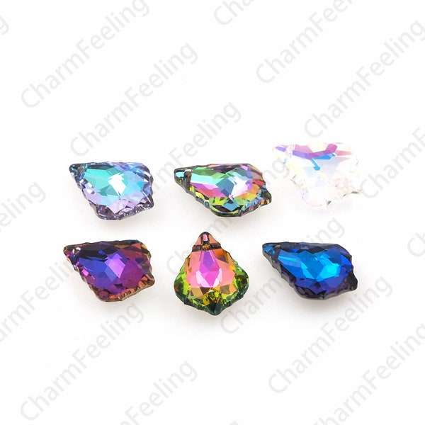 216pcs Crystal Baroque Pendant, 6090 Crystal Pendant, A variety Of Colors Available, DIY Bracelet Necklace Accessories
