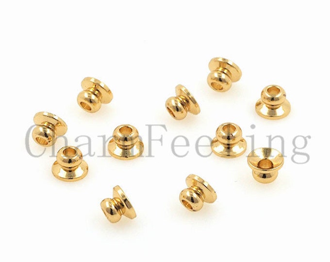 Pagoda beads,Brass spacer beads,pagoda shape,bulk bead caps 4*3mm 5*3mm 10pcs/20pcs/30pcs