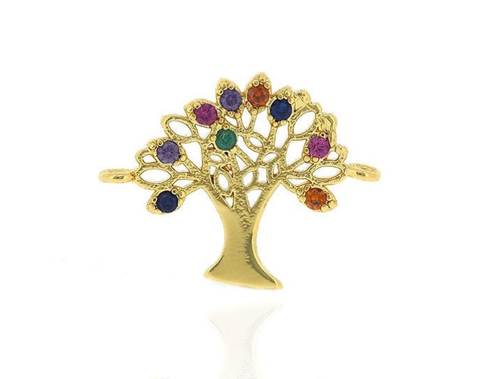life tree connector,life tree earring,tree findings,tree links 12*16*1mm 1pcs