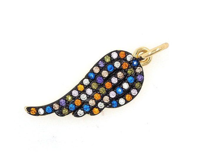 angel wings pendant,angel wing bracelet,angel wing jewellery,angel wings charm 21*8*2mm 1pcs