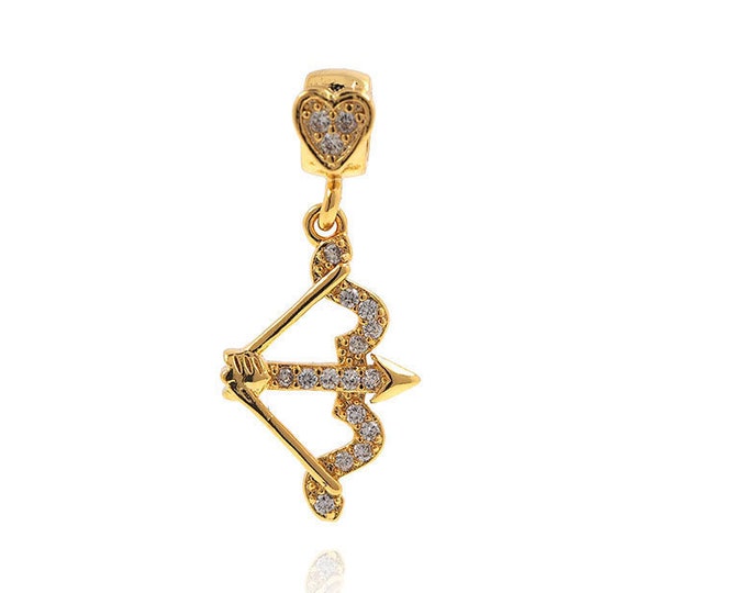 archery pendant,archery jewelry,archer gift,archery gift 29*14*2mm 1pcs