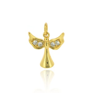 guardian angel charm,delicate angel,victorian angels 15*14mm 1pcs