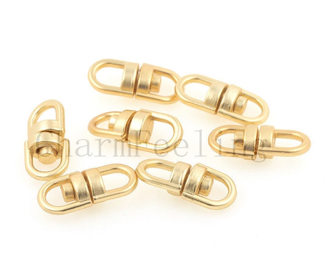swivel connectors-clasp connector-key chain joint-swivel findings 20*9mm  1pcs