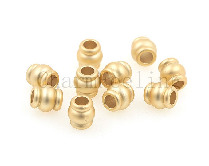 tube spacer beads-barrel spacer beads-drum beads-oval beads 6.5*6mm  1pcs